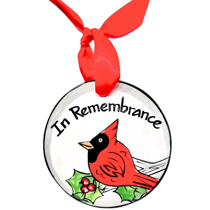 Cardinal Remembrance Ornament